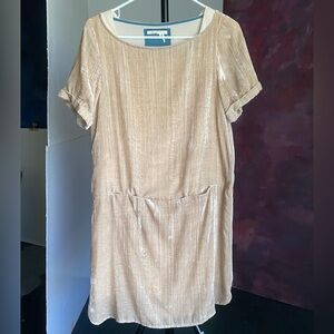 Floreat Beige Women's mini Dress